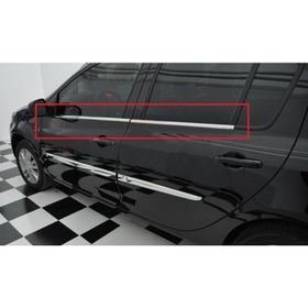 Renault Clio 3 Symbol 2009 2013 4 Parça Krom Cam Çıtası