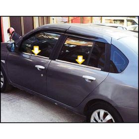 Renault Clio 3 Symbol 2009 2013 4 Parça Krom Cam Çıtası