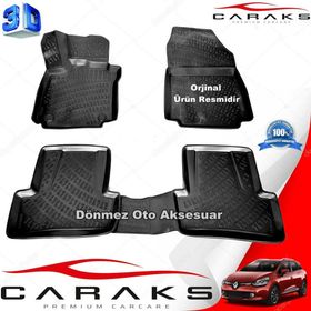 Renault Clio 3D Havuzlu Paspas Takımı