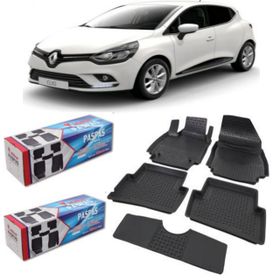 Renault Clio 4 2012-2013-2014-2015 4D Havuzlu Oto Paspas
