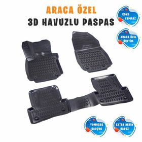 Renault Clio 4 2012 Araca Özel Paspas