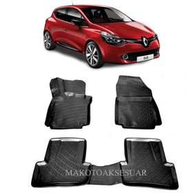 Renault Clio 4 2012 Araca Özel Paspas