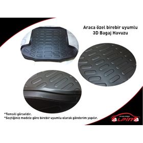 Renault Clio 4 2012 Sonrası 3D Havuzlu Üniversal Oto Paspas