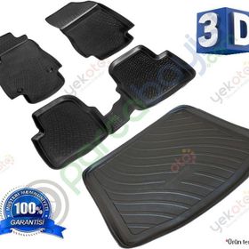 Renault Clio 4 3D Havuzlu Paspas