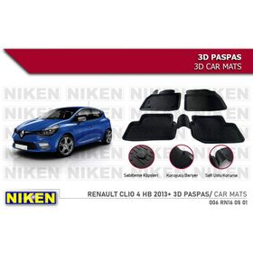 Renault Clio 4 3D Havuzlu Paspas