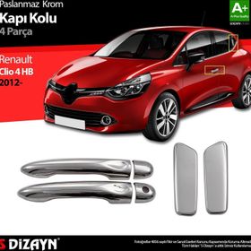 Renault Clio 4 Hb 2012 Üzeri 4 Kapı Krom Kapı Kolu