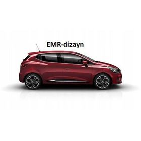 Renault Clio 4 HB 2012 Üzeri 8 Parça Krom Cam Çıtası