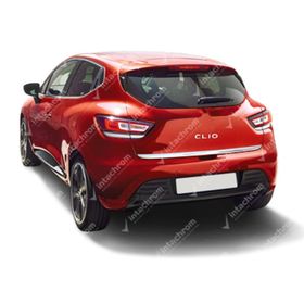Renault Clio 4 Hb 2012 Üzeri Krom Bagaj Alt Çıtası