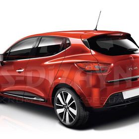 Renault Clio 4 Hb 2012 Üzeri Sensörlü 4 Kapı Krom Kapı Kolu