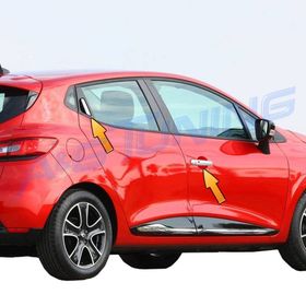 Renault Clio 4 Hb Sensörlü 2012 Ve Üzeri Paslanmaz Çelik 4 Kapı Krom Kapı Kolu