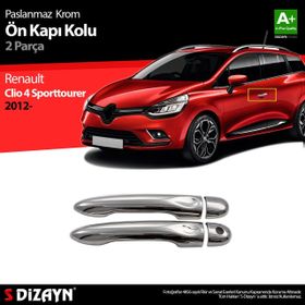 Renault Clio 4 Sporttourer 2 Kapı 2012 Üzeri Krom Kapı Kolu