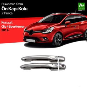 Renault Clio 4 Sporttourer 2 Kapı 2012 Üzeri Krom Kapı Kolu