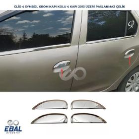 Renault Clio 4 Symbol 2013 Üzeri 4 Kapı Krom Kapı Kolu