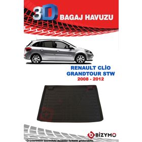 Renault Clio Grandtour Stw 2008-2012 3d Bagaj Havuzu