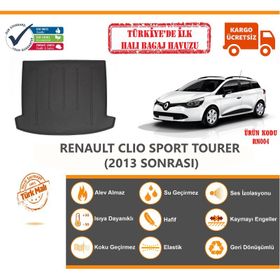 Renault Clio Sport Tourer 2013 Sonrası Halı Bagaj Havuzu