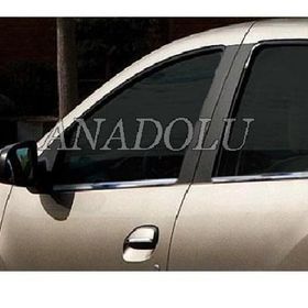 Renault Clio Symbol 1999 2006 4 Parça Krom Cam Çıtası