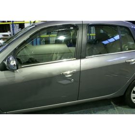 Renault Clio Symbol 2009-2012 4 Parça Paslanmaz Çelik Cam Çıtası