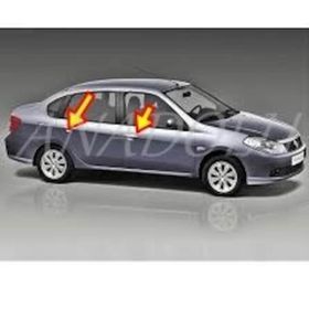 Renault Clio Symbol 2009 2013 Paslanmaz Çel 4 Kapı Krom Kapı Kolu