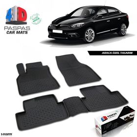 Renault Fluence 2010 Sonrası 4D Havuzlu Paspas