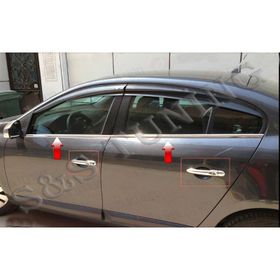 Renault Fluence 2010 Sonrası Krom Cam Çıtası