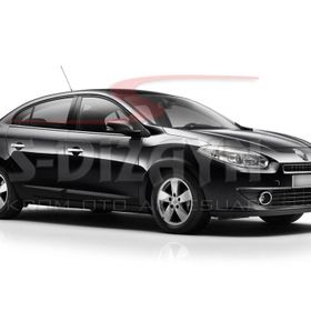 Renault Fluence 2010 Üzeri 2 Prç Krom Ayna Kapağı