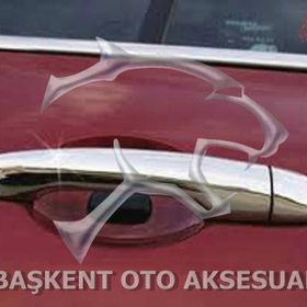 Renault Fluence 2010 Üzeri 4 Kapı Krom Kapı Kolu