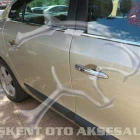 Renault Fluence 2010 Üzeri 4 Kapı Krom Kapı Kolu