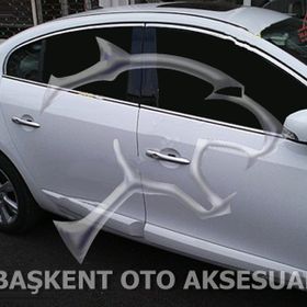 Renault Fluence 2010 Üzeri 4 Kapı Krom Kapı Kolu