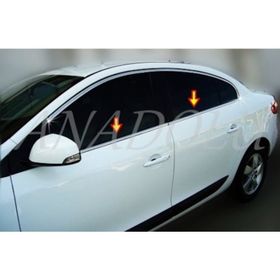 Renault Fluence 2010 Üzeri 4 Parça Krom Cam Çıtası