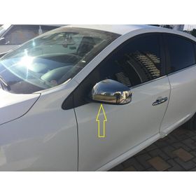 Renault Fluence 2010 Üzeri P Çelik 2 Parça Krom Ayna Kapağı