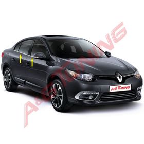 Renault Fluence 2010 Üzeri Paslanmaz Çelik 4 Parça Krom Cam Çıtası