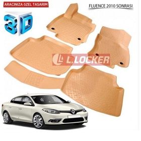 Renault Fluence 3D Havuzlu Paspas