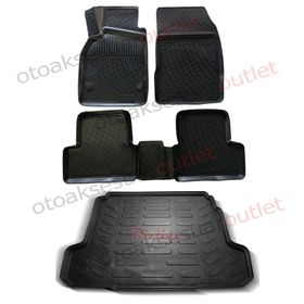 Renault Fluence 3D Rizline Paspas ve Bagaj Havuzu