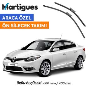 Renault Fluence Martigues 2010-2017 Muz Silecek Takımı