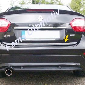 Renault Fluence Paslanmaz Çelik 2010 Üzeri Krom Bagaj Alt Çıtası