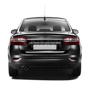 Renault Fluence Paslanmaz Çelik 2010 Üzeri Krom Bagaj Alt Çıtası