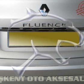 Renault Fluence Paslanmaz Çelik Krom Bagaj Çıtası