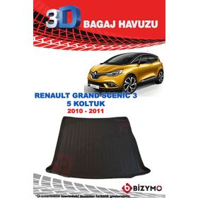 Renault Grand Scenic 3 5 2010-2011 3d Bagaj Havuzu