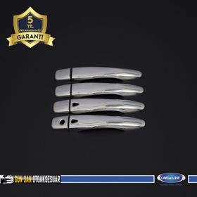 Renault Kadjar Paslanmaz Çelik Sensörlü 2015 Ve Sonrası 4 Kapı Krom Kapı Kolu