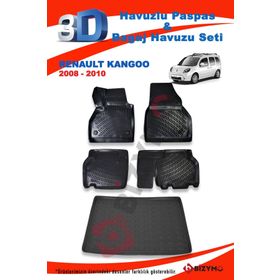 Renault Kangoo 2008-2010 Paspas ve Bagaj Havuzu