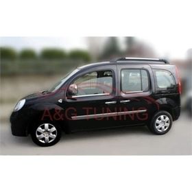 Renault Kangoo 2008 Üzeri Paslanmaz Çelik 4 Parça Krom Cam Çıtası