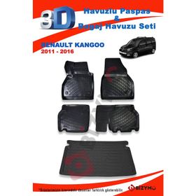 Renault Kangoo 2011-2016 Paspas ve Bagaj Havuzu