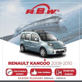 Renault Kangoo RBW 2008-2010 Muz Silecek Takımı