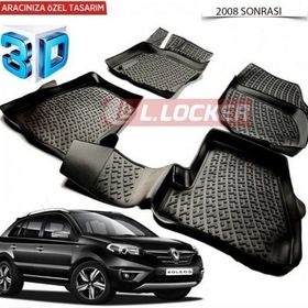 Renault Koleos 2008 Sonrası 3D Havuzlu Paspas