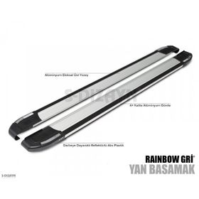 Renault Koleos Gri 2008 Üzeri Rainbow Yan Basamak