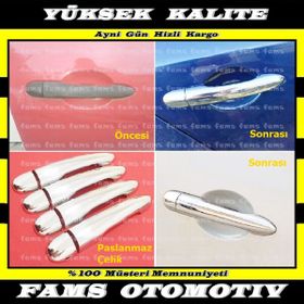 Renault Laguna 2001 2007 4 Kapı Krom Kapı Kolu