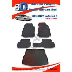 Renault Laguna 3 3D Bagaj Havuzu