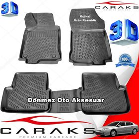 Renault Laguna 3 3D Havuzlu Paspas