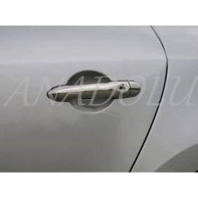 Renault Latitude 2 Sensör Delikli Paslanmaz 4 Kapı Krom Kapı Kolu