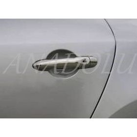 Renault Latitude 4 Sensör Delikli Paslanmaz 4 Kapı Krom Kapı Kolu